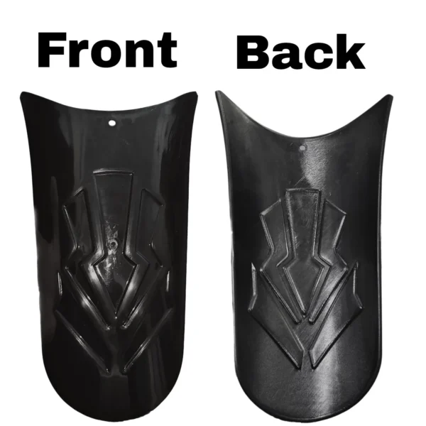 Unbreakable Imported Front Mudguard (Black) – Dumchi / Mudflap for Yamaha YBR, Suzuki GS 150, Honda CB150F & GD110