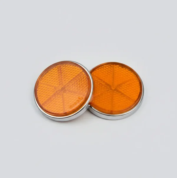 GD 110 Round Reflector suzuki , shock reflector – Universal Fit for All Suzuki Motorcycles | High Visibility & Durable Quality